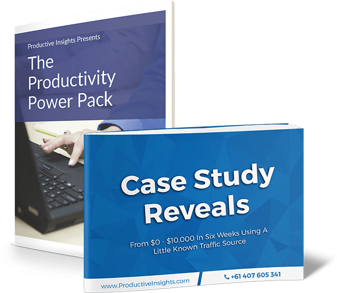 Productive Insights FREE TOOLS: Productivity Power Pack